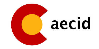 Logo de Aecid.